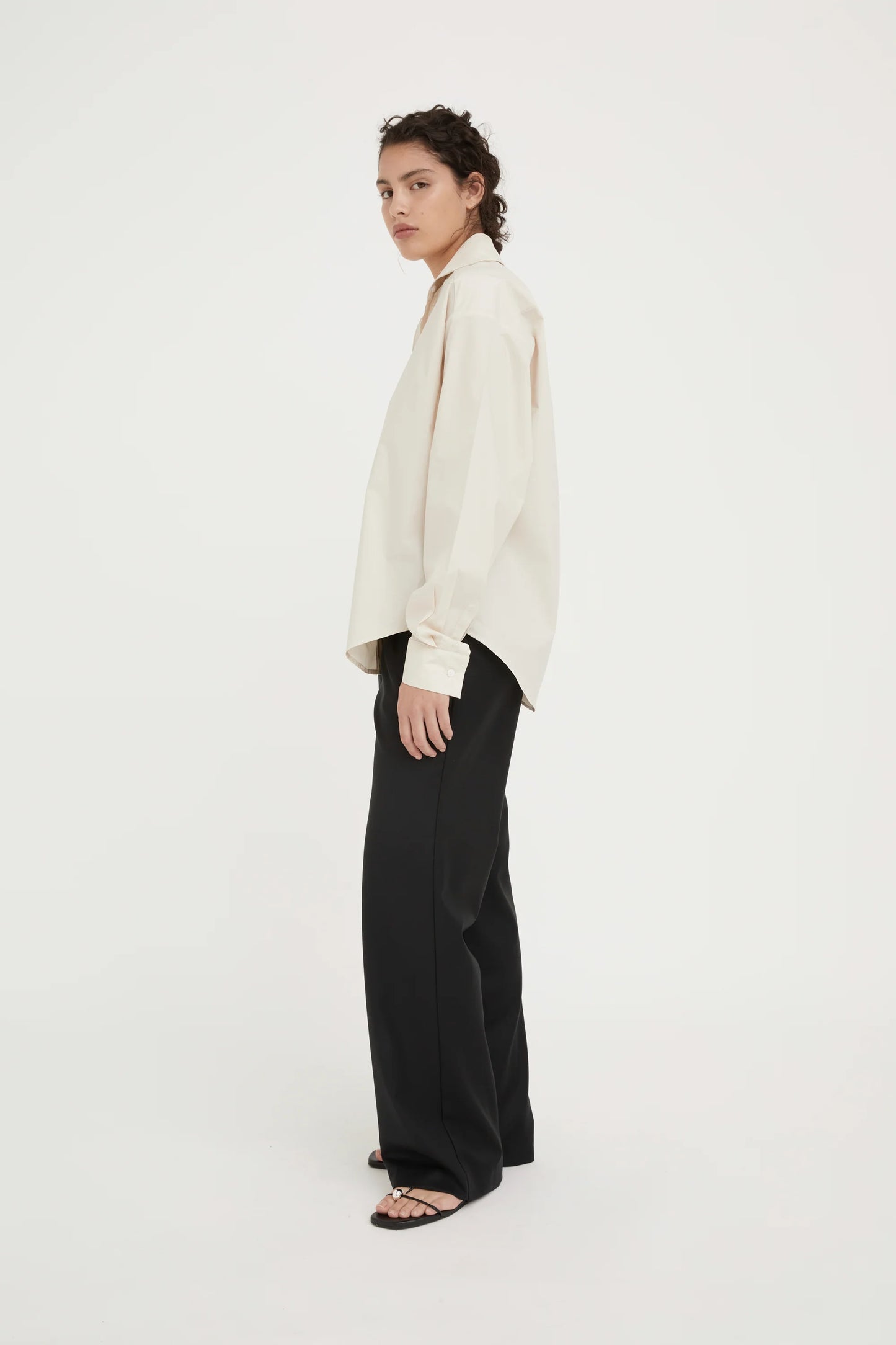 The Classic Shirt in Bone
