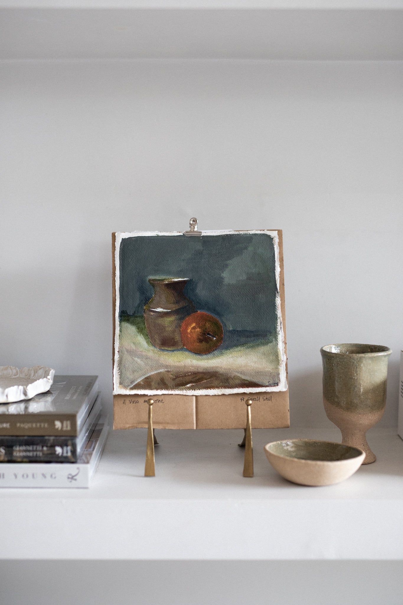 'Il Vaso marrone' | A Small Still Life