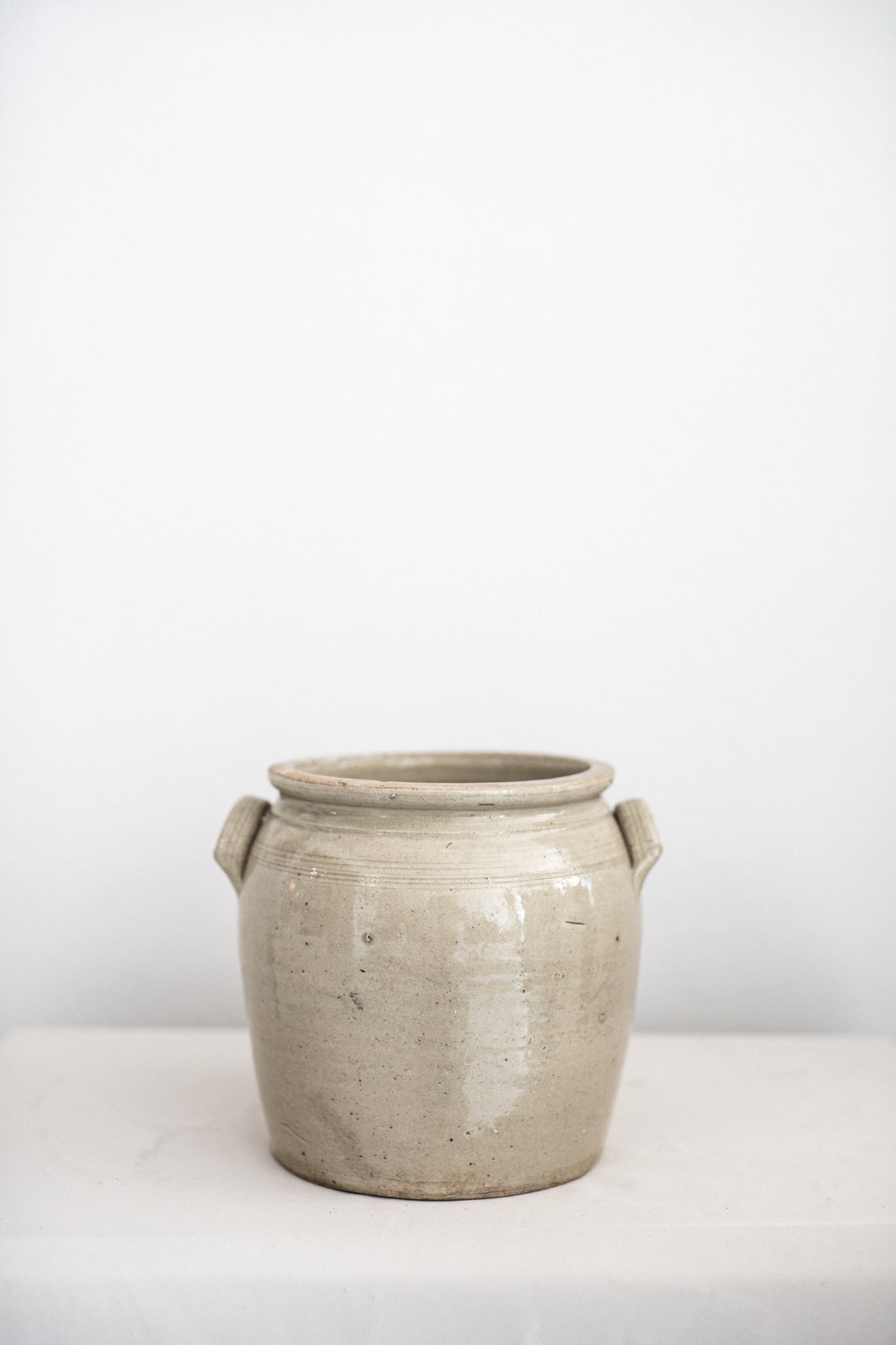 Antique European Confit Pot