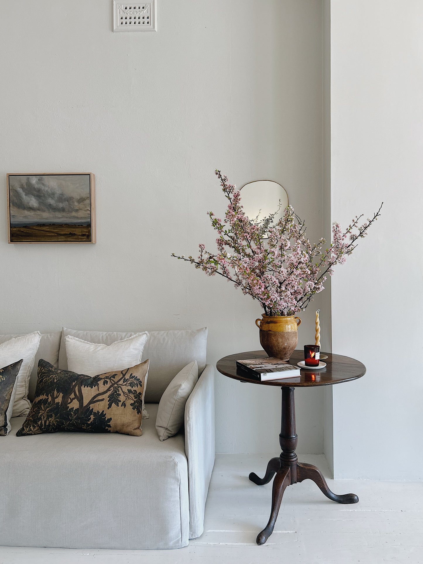A beautiful 'Golden Tapestry' Linen Cushion