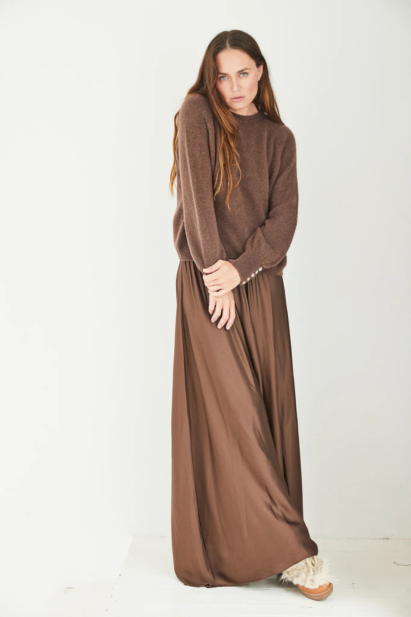The Emilio Jumper in Chocolate
