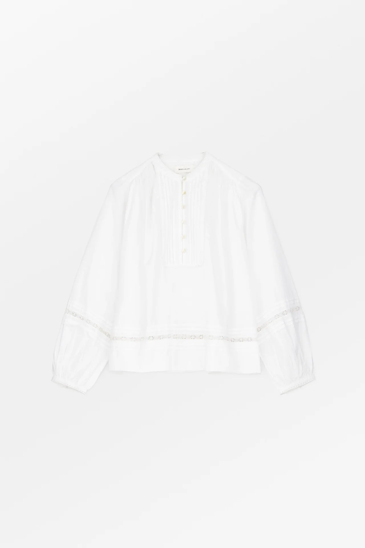 The Leaf Shirt in White