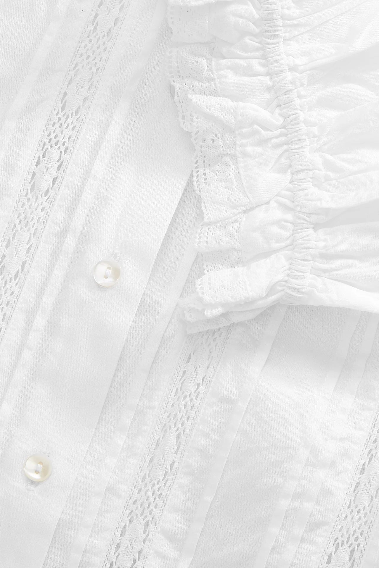 The Magnolia Blouse in White