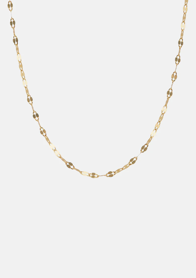 The Riviera Fine Necklace in Gold