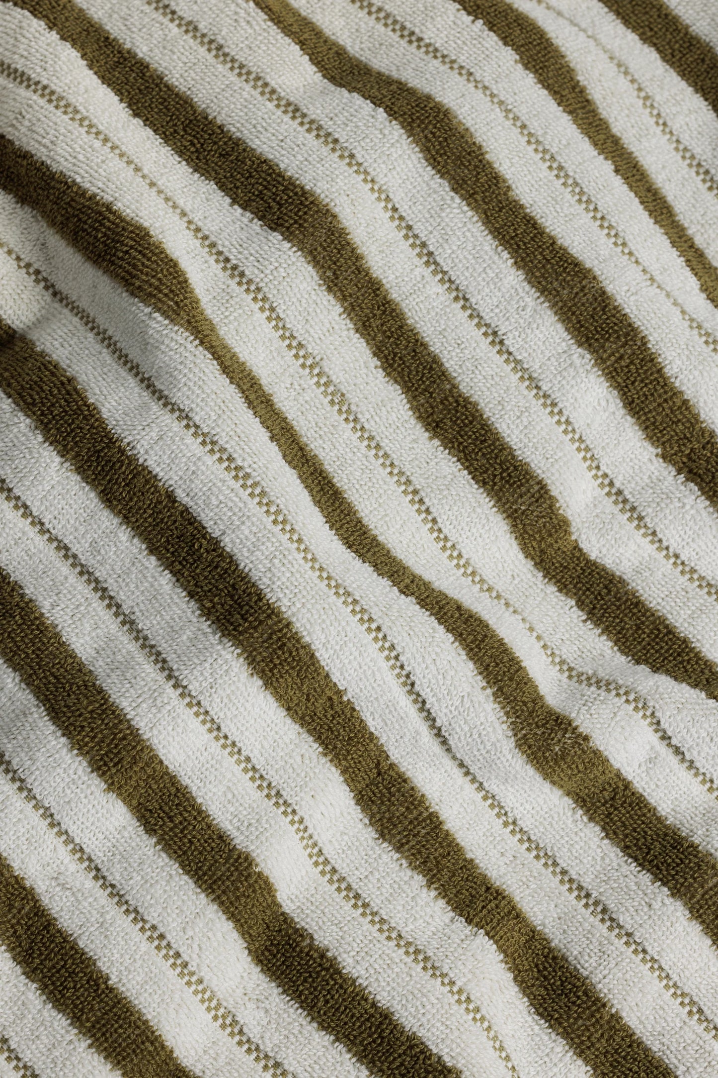 San Luis Hand Towel in Caper & Chalk