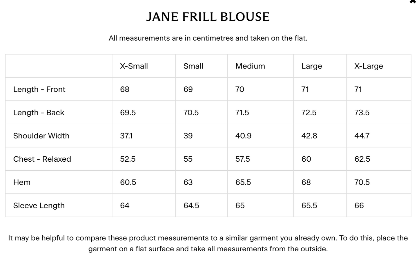 The Jane Frill Blouse | Sand