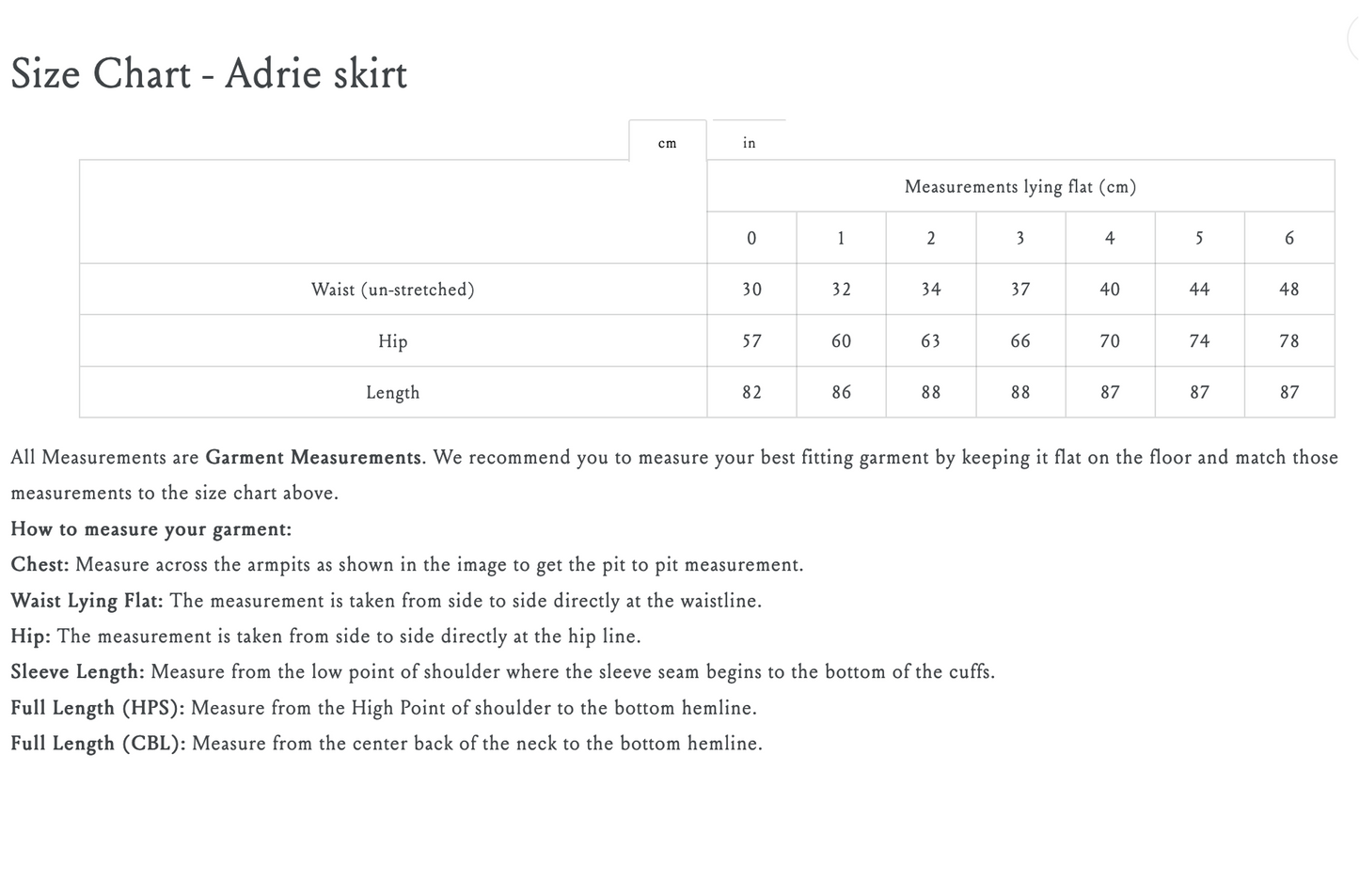 The Adrie Skirt in Gingham Noir
