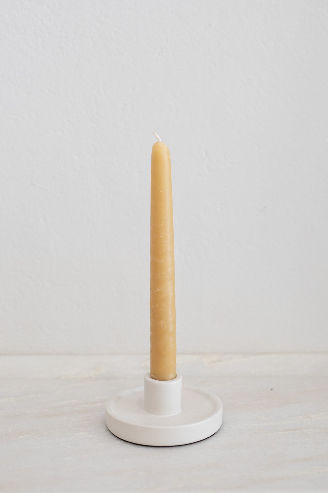 Handmade Beeswax Taper Candle | Pair