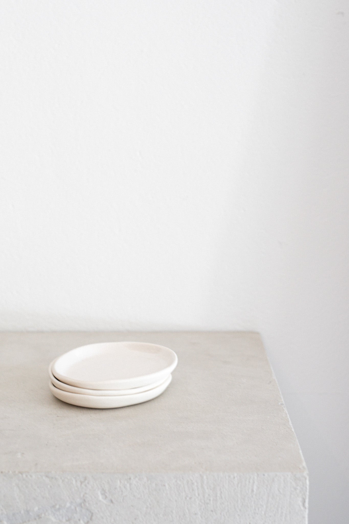 Ceramic Small Plate | Classic White