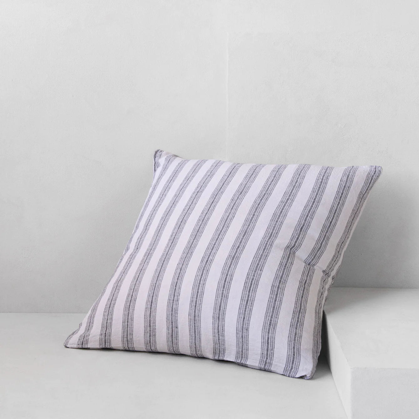 Stripe Linen Pillowcase in Euro | Aryton/Nox
