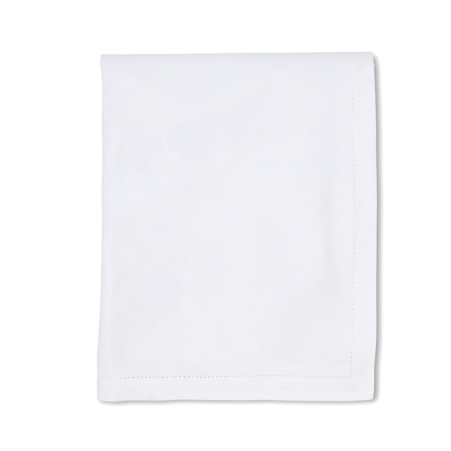 The Hemstitch Tablecloth in White