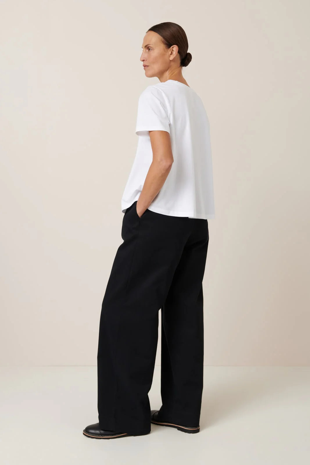 The Classic A-line Tee in White