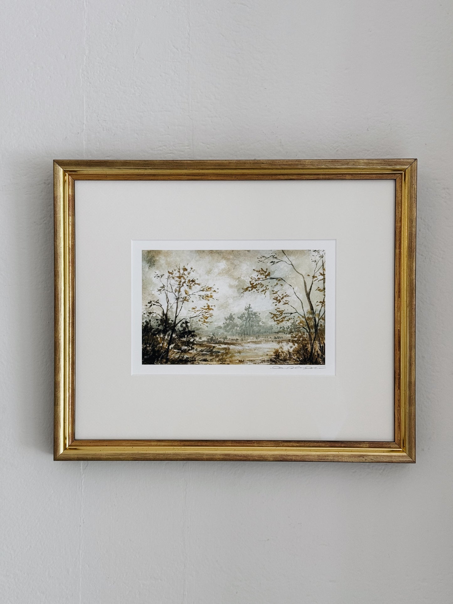 ‘Milk & Honey’ Limited Edition print in an Heirloom Frame