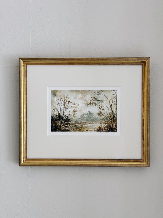 ‘Milk & Honey’ Limited Edition print in an Heirloom Frame