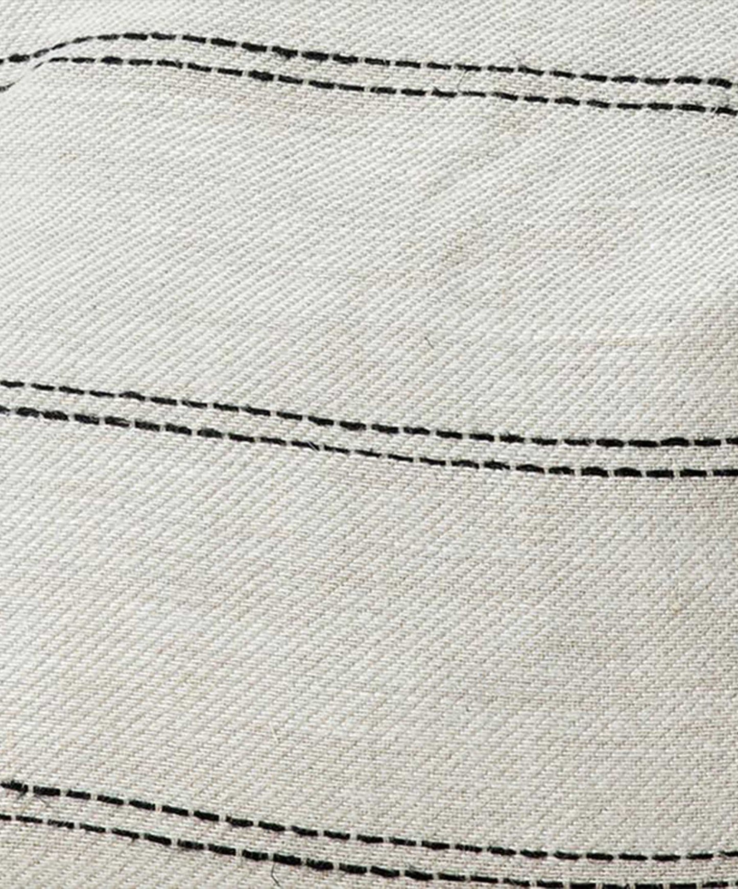 'Ana' Stripe Linen Bedcover