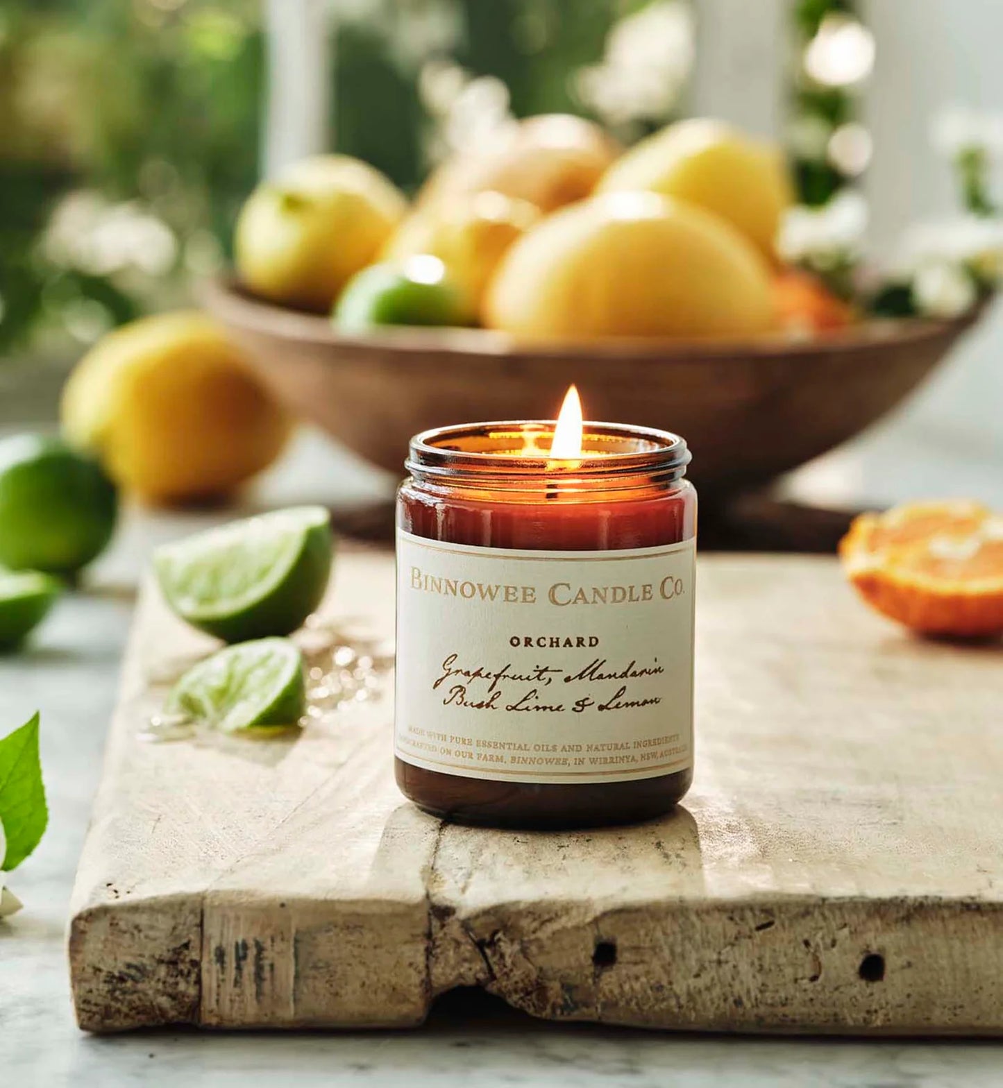 ‘Orchard’ 220mL Candle | White Grapefruit, Bush Lime and Lemon
