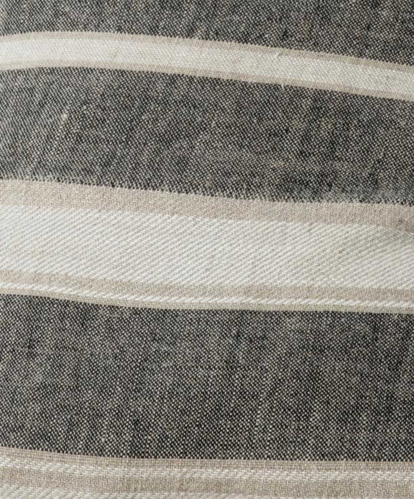 'Enzo' Stripe Linen Bedcover
