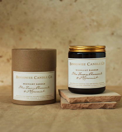 ‘Midnight Garden’ 220mL Candle | Blue Tansey, Chamomile & Peppermint