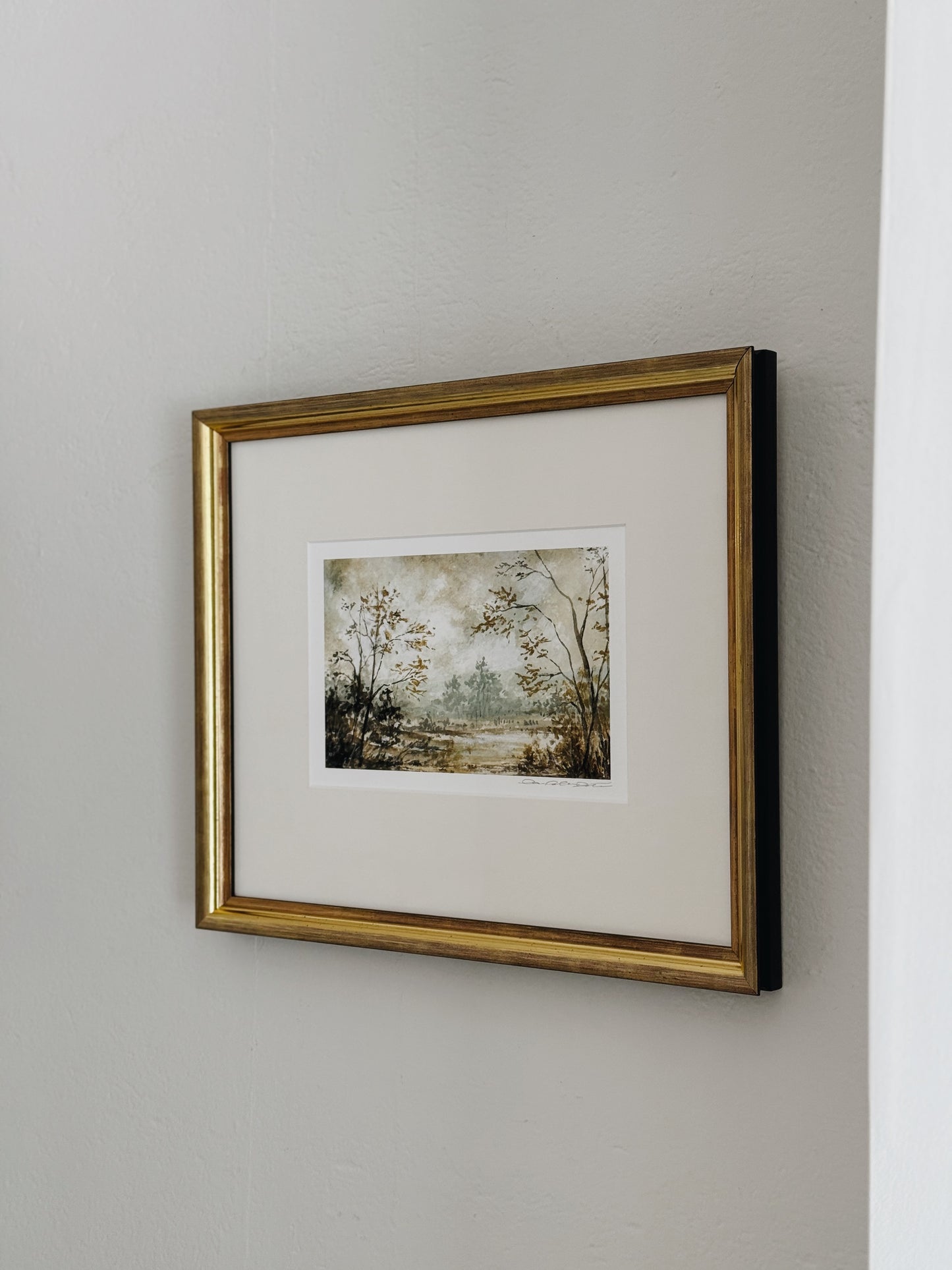 ‘Milk & Honey’ Limited Edition print in an Heirloom Frame