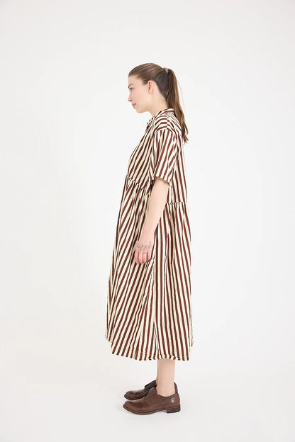 The Alto Dress | Cotton Coco Stripe