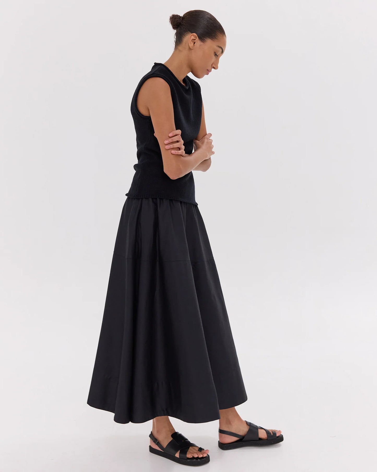 The Maxi Skirt | Black