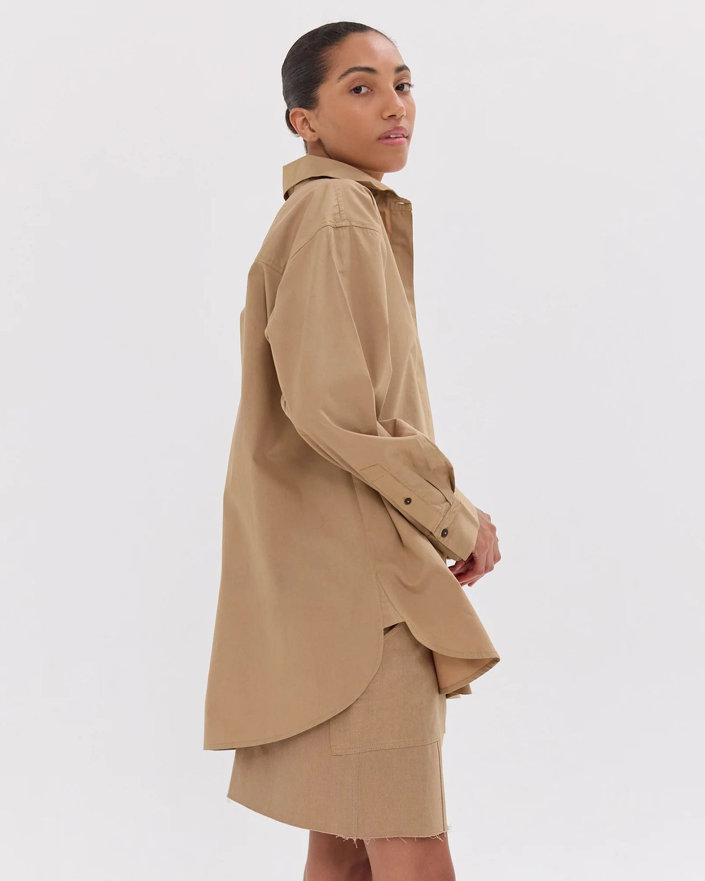 The Classic Pocket Shirt in Italian Wheat