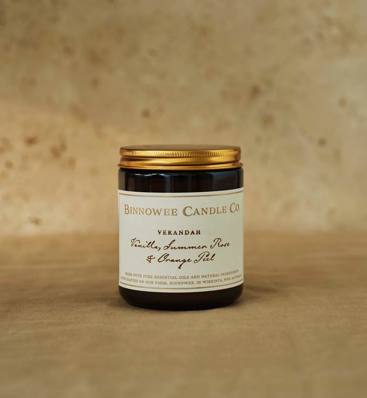 ‘Verandah’ 220mL Candle | Bush Rose, Vanilla and Orange Water