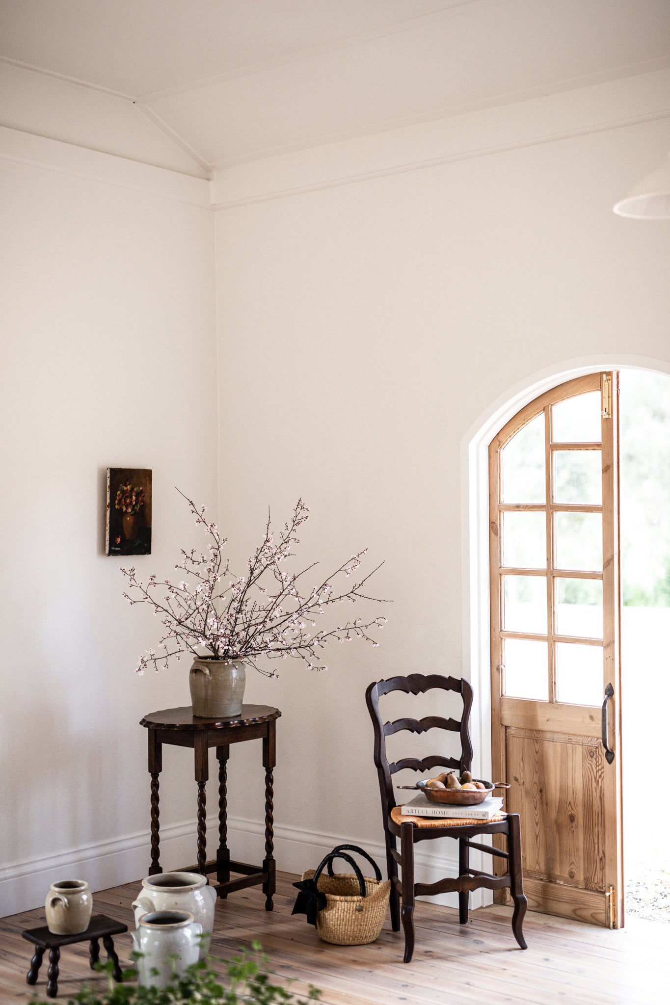 Antique French Oak Chairs