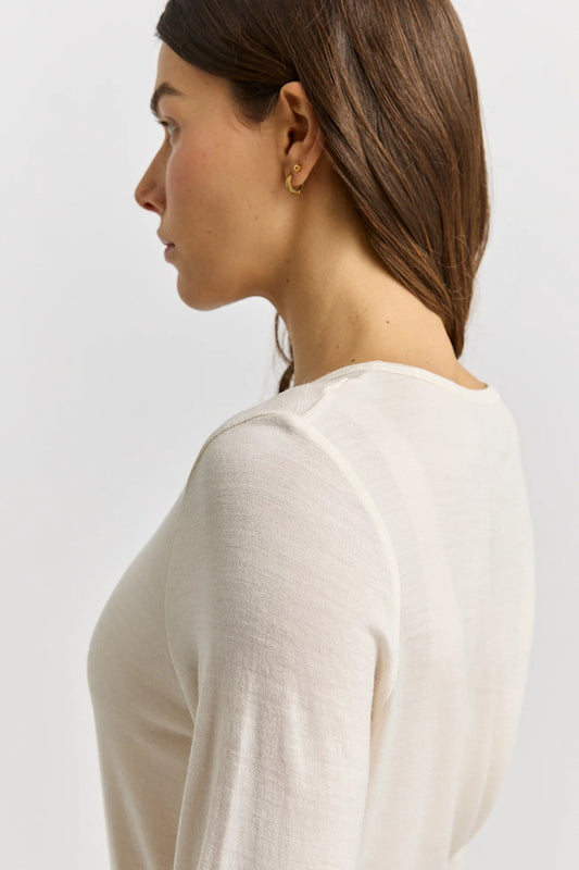 The Crew Merino Tee | Long Sleeve