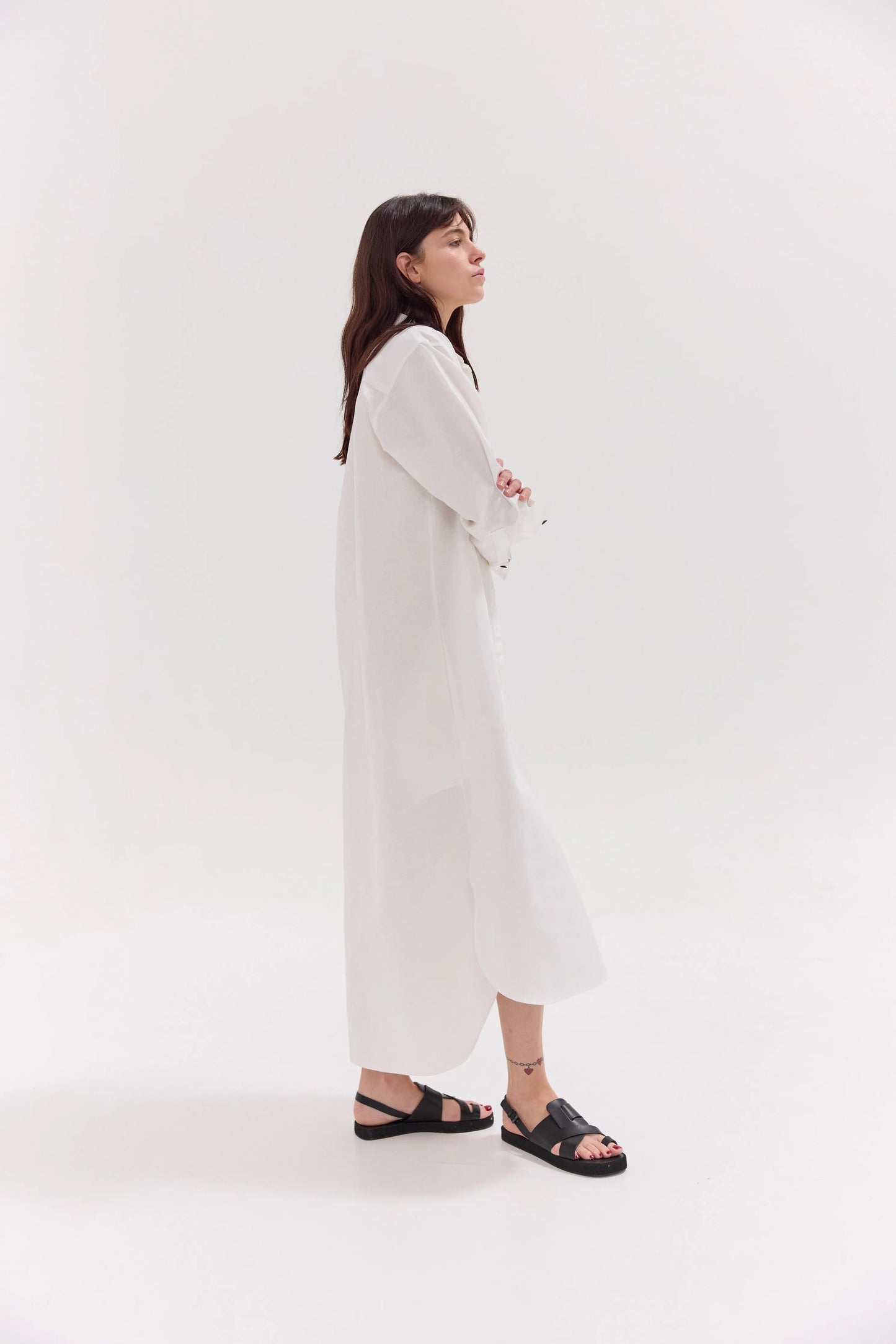 The Shirt Dress | White