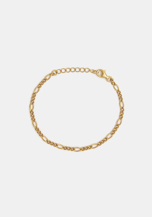 The Figaro Bracelet in Gold