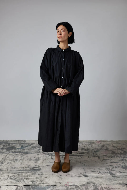The Gathered Dress in Cotton
