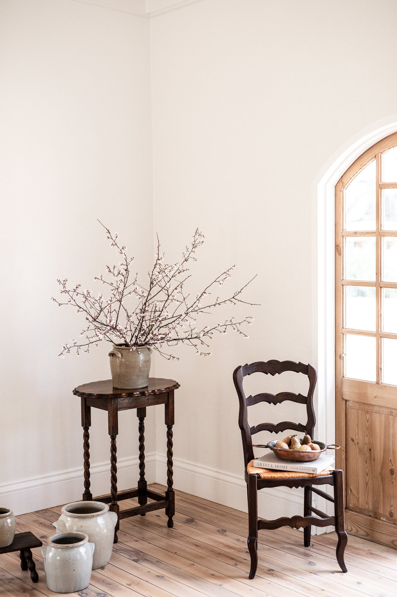 Antique French Oak Chairs