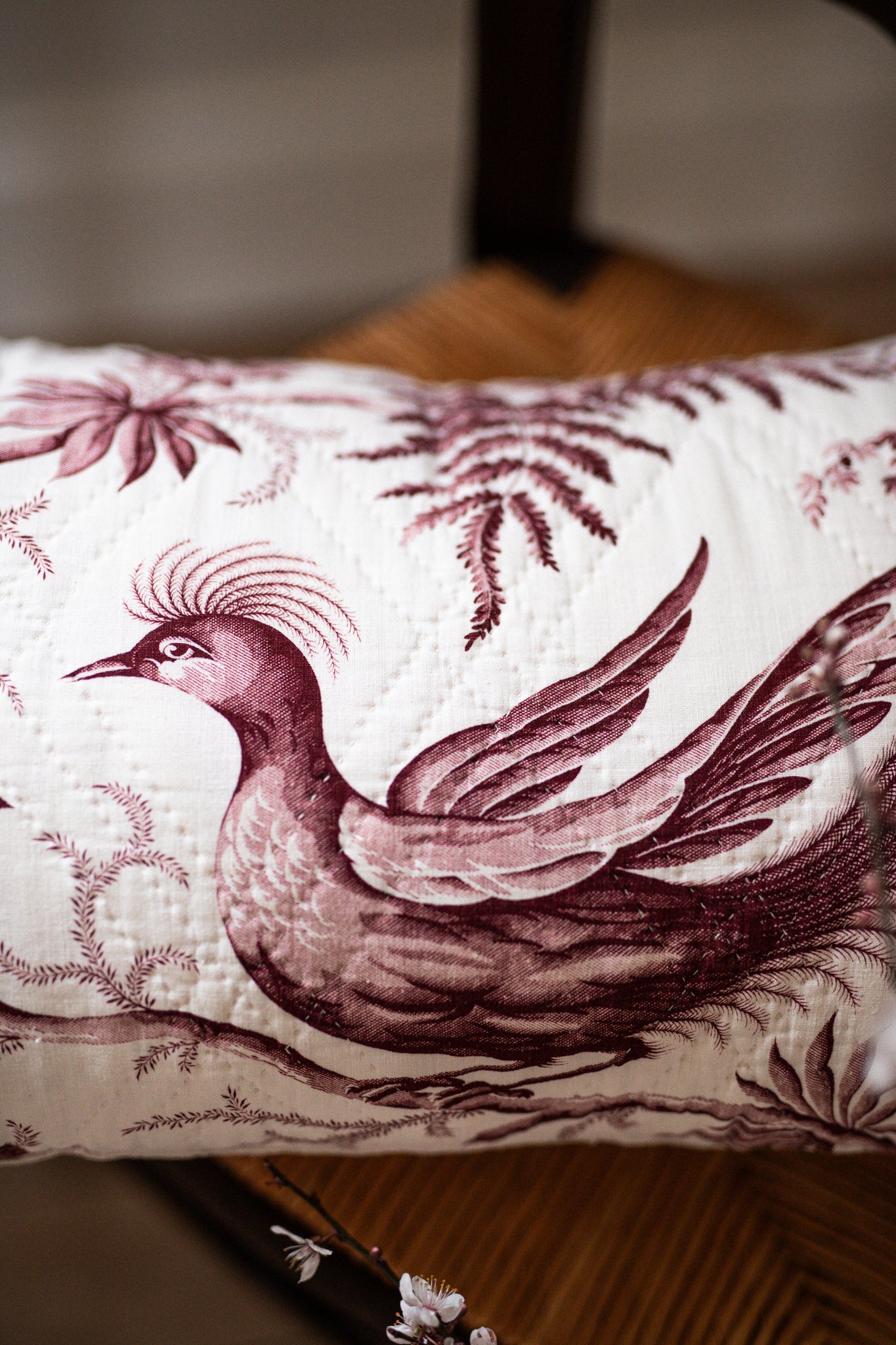 Gorgeous Cushions made from an Antique 19th century Quilt