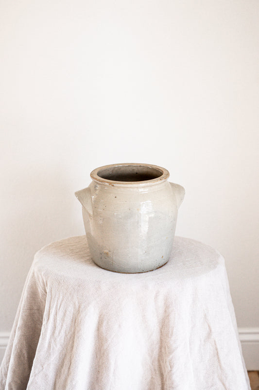 Antique European Large Confit Pot N. 4