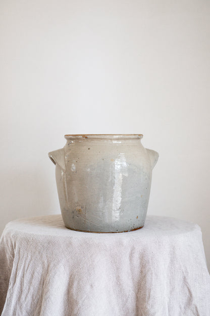 Antique European Large Confit Pot N. 4