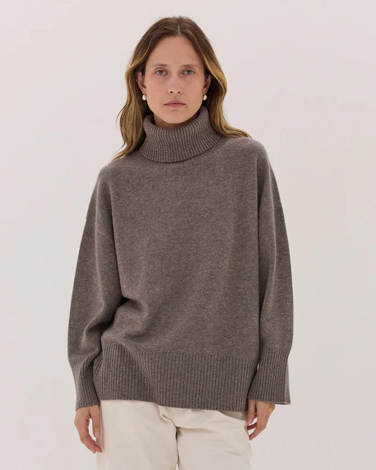 The Roll Neck Jumper | Vapour