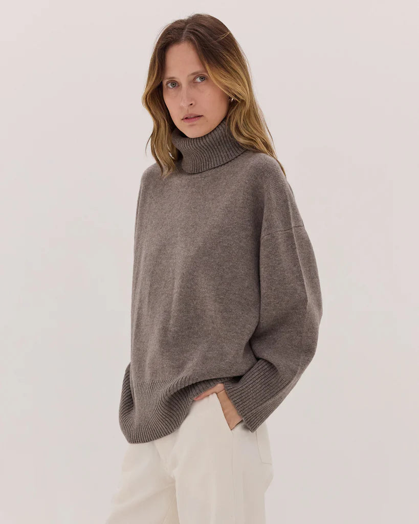 The Roll Neck Jumper | Vapour