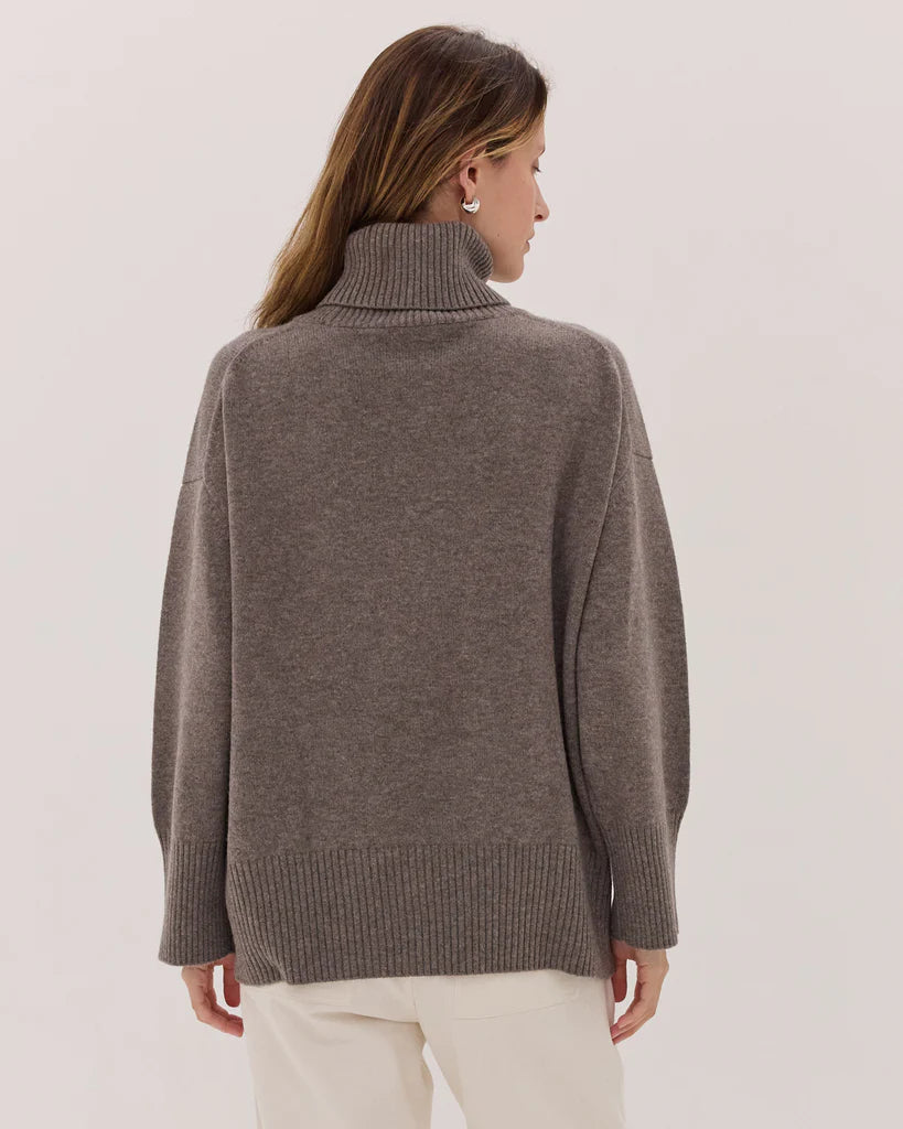 The Roll Neck Jumper | Vapour