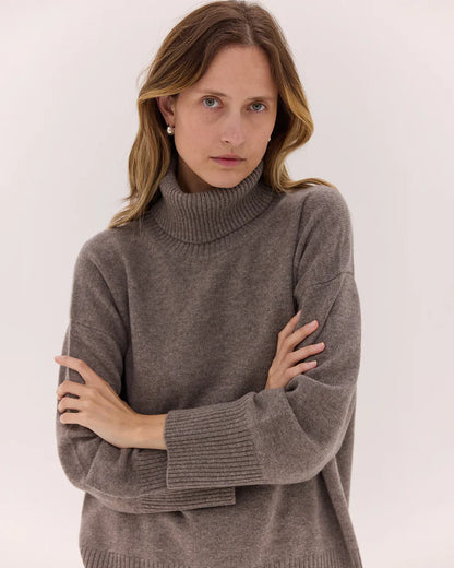 The Roll Neck Jumper | Vapour