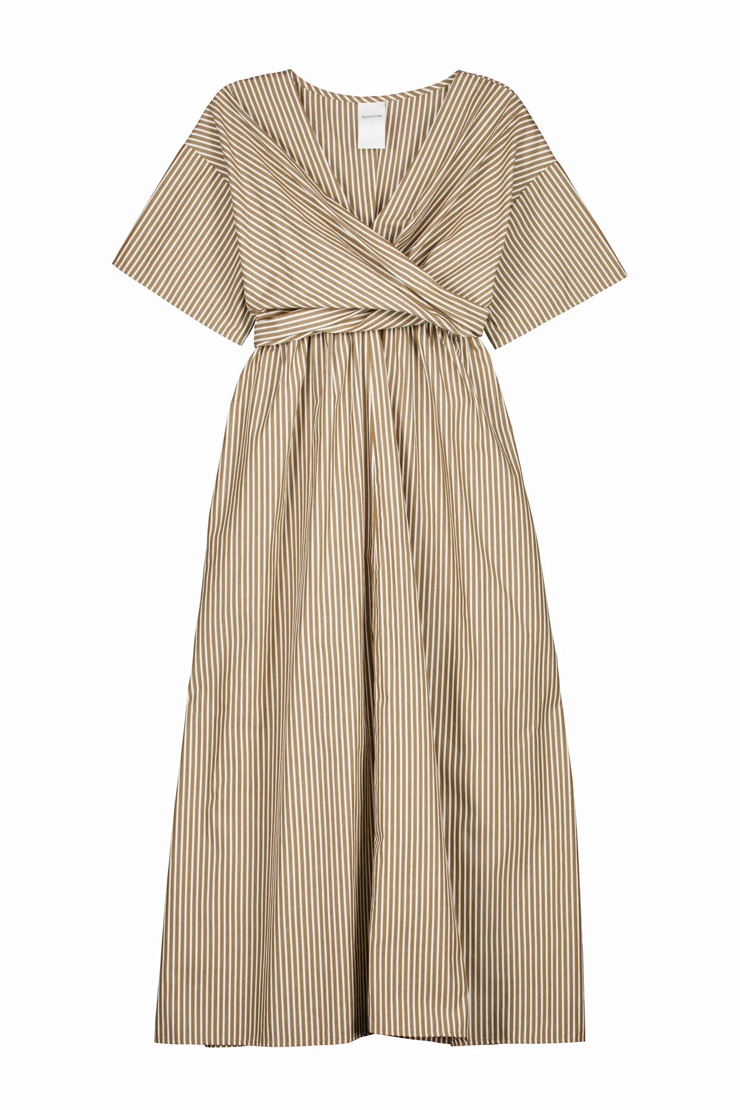 The Composer Dress in Treetop Stripe