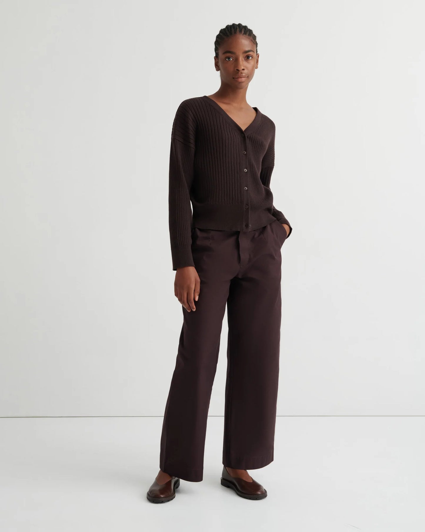 Field Cardigan | Sable