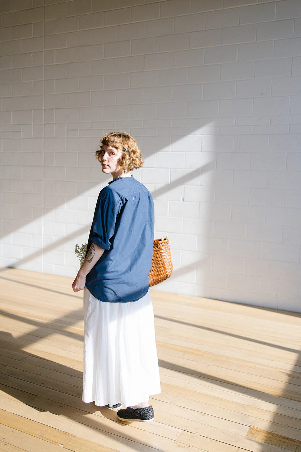 Ulla Skirt in Cotton Poplin