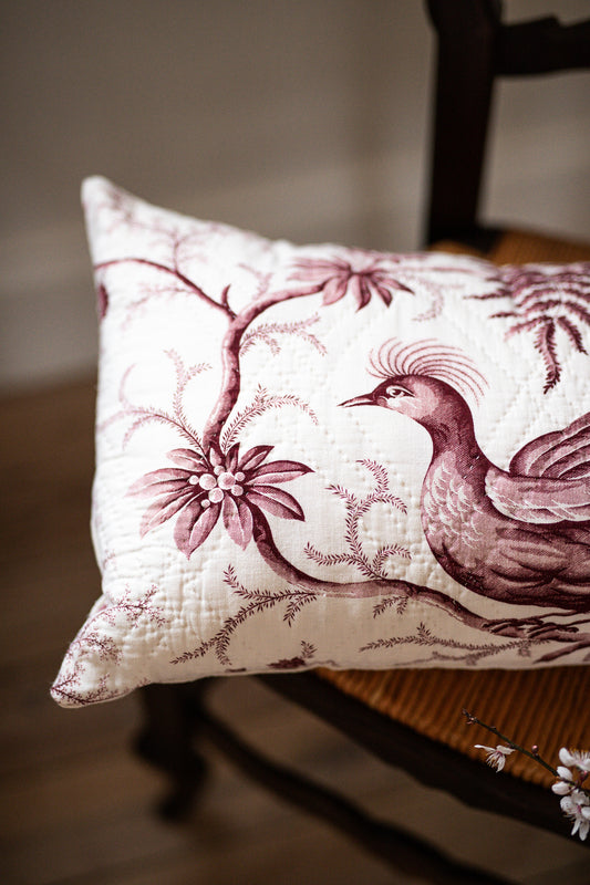 Gorgeous Cushions made from an Antique 19th century Quilt