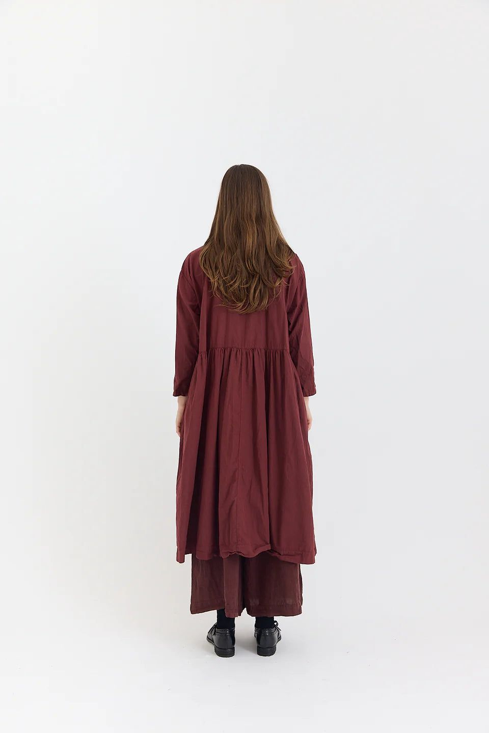 The Gathered Dress in Cotton