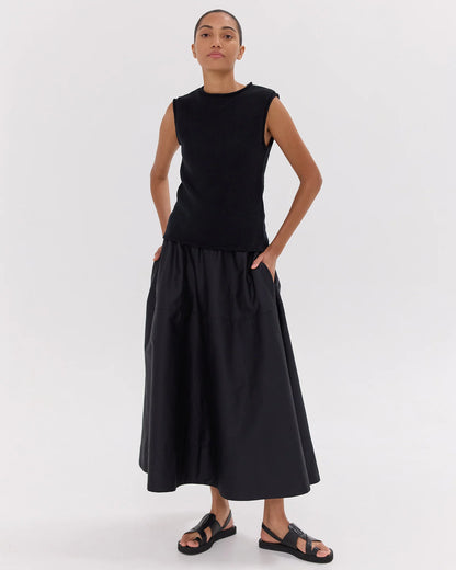 The Maxi Skirt | Black