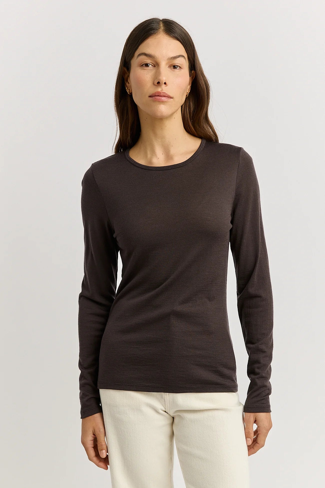 The Crew Merino Tee | Long Sleeve