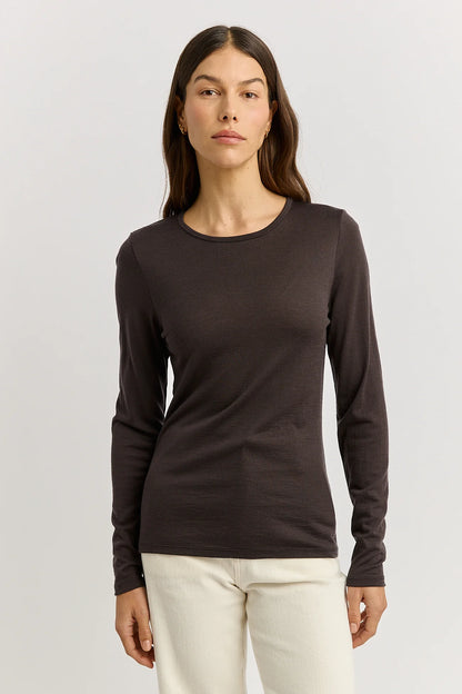 The Crew Merino Tee | Long Sleeve