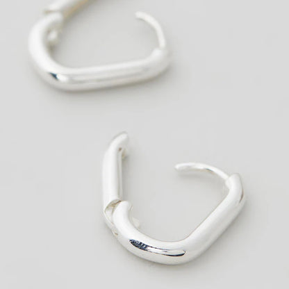 The Amsterdam Hoops in Silver