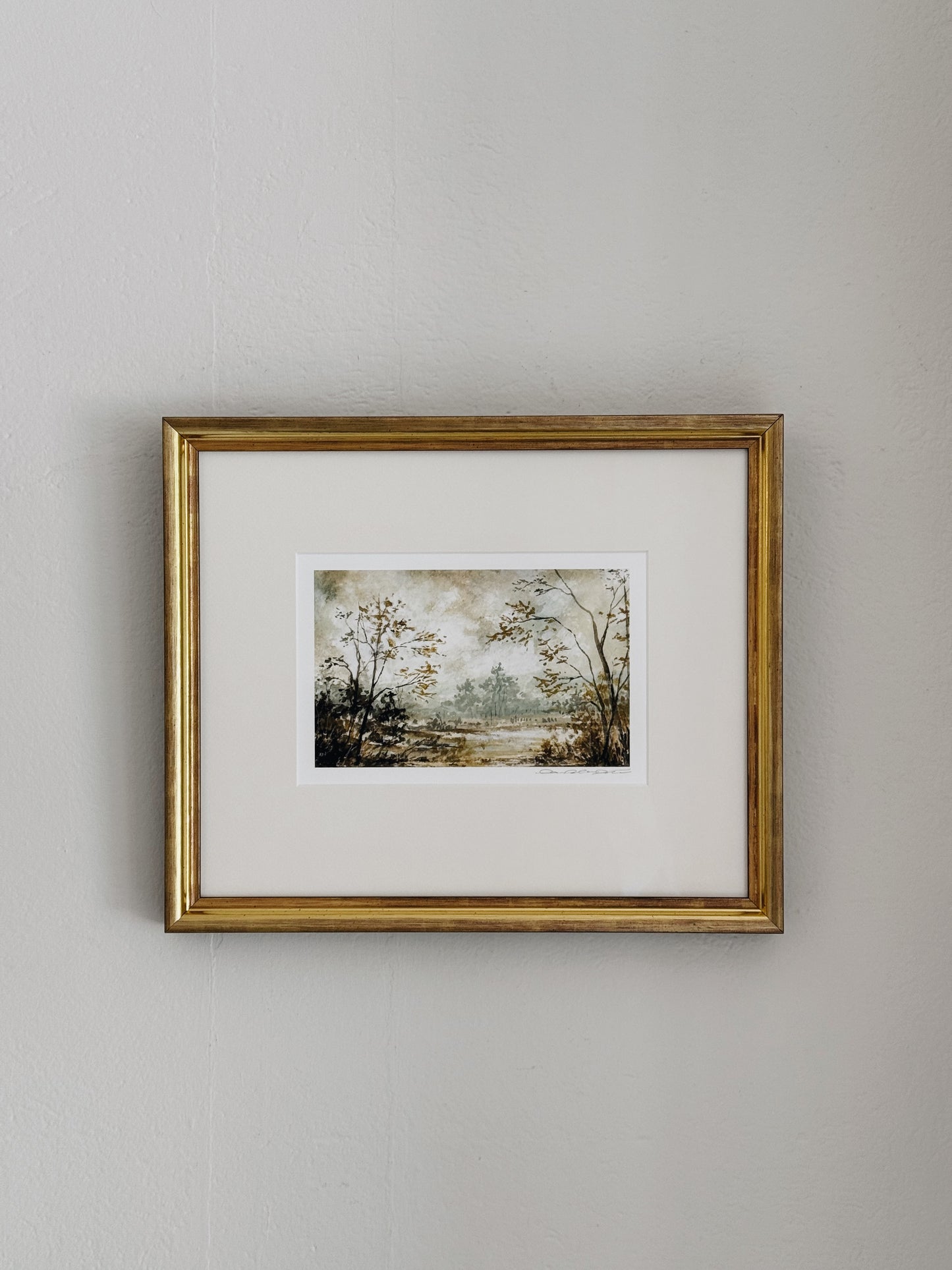 ‘Milk & Honey’ Limited Edition print in an Heirloom Frame